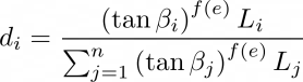 MFD partitioning equation